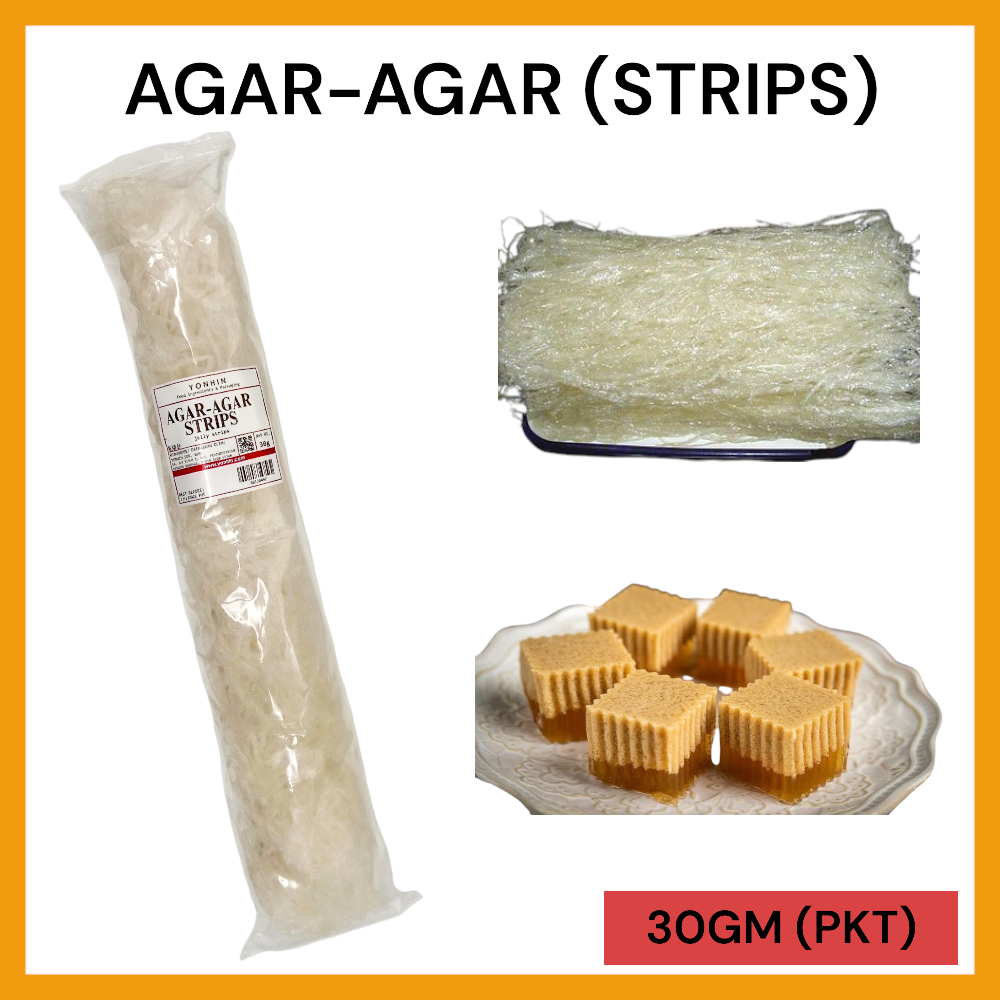 AGAR-AGAR (STRIPS) 30GM PER PKT