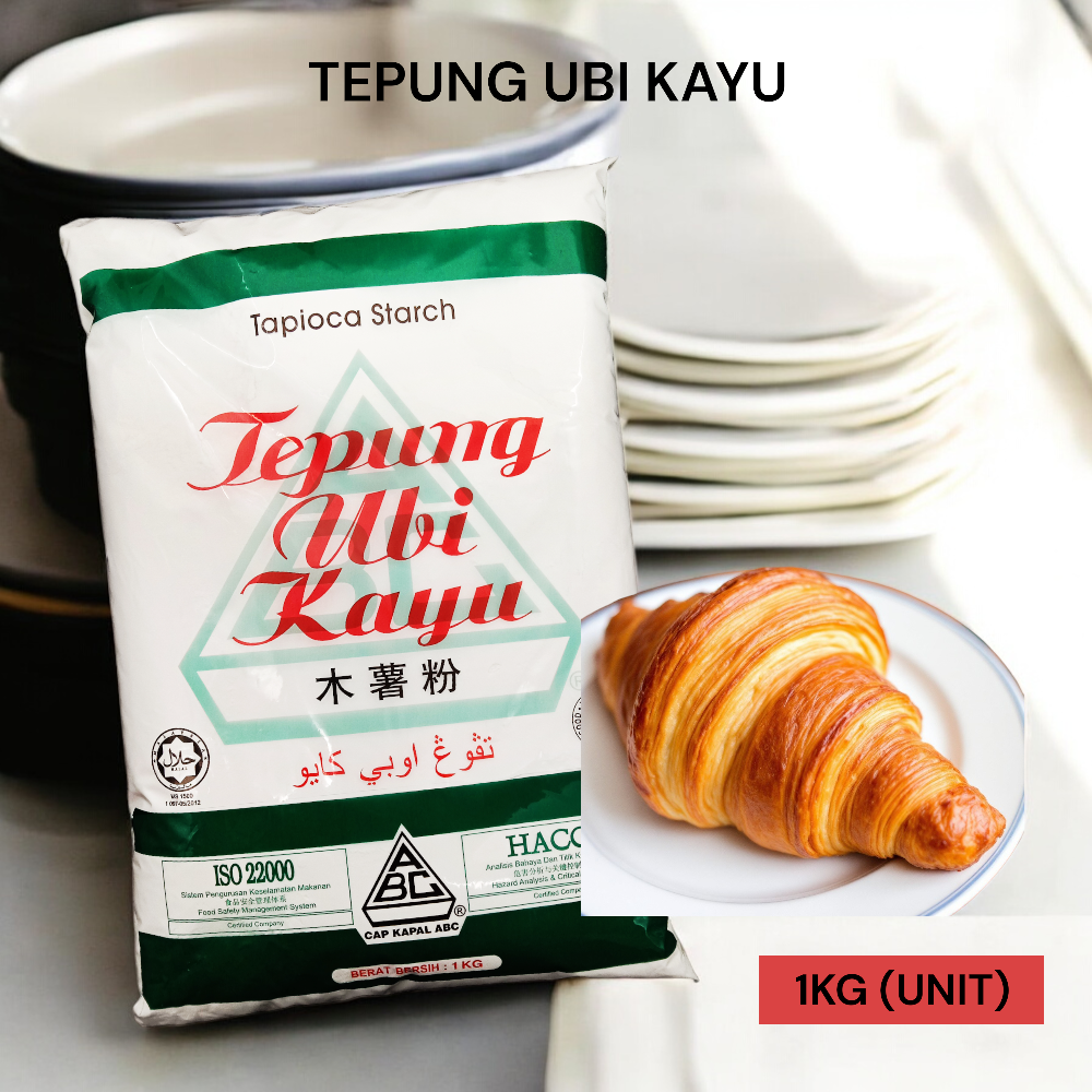 TEPUNG UBI KAYU ABC 1KG PER UNIT