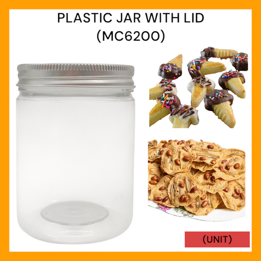 PLASTIC JAR  WITH LID (MC 6200) PER UNIT