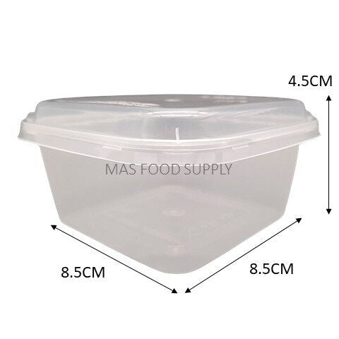 500Sets Per Carton Square Container MS SQ 450 With Lid