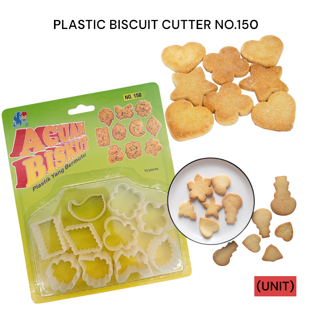 PLASTIC BISCUIT CUTTER NO.150 PER UNIT
