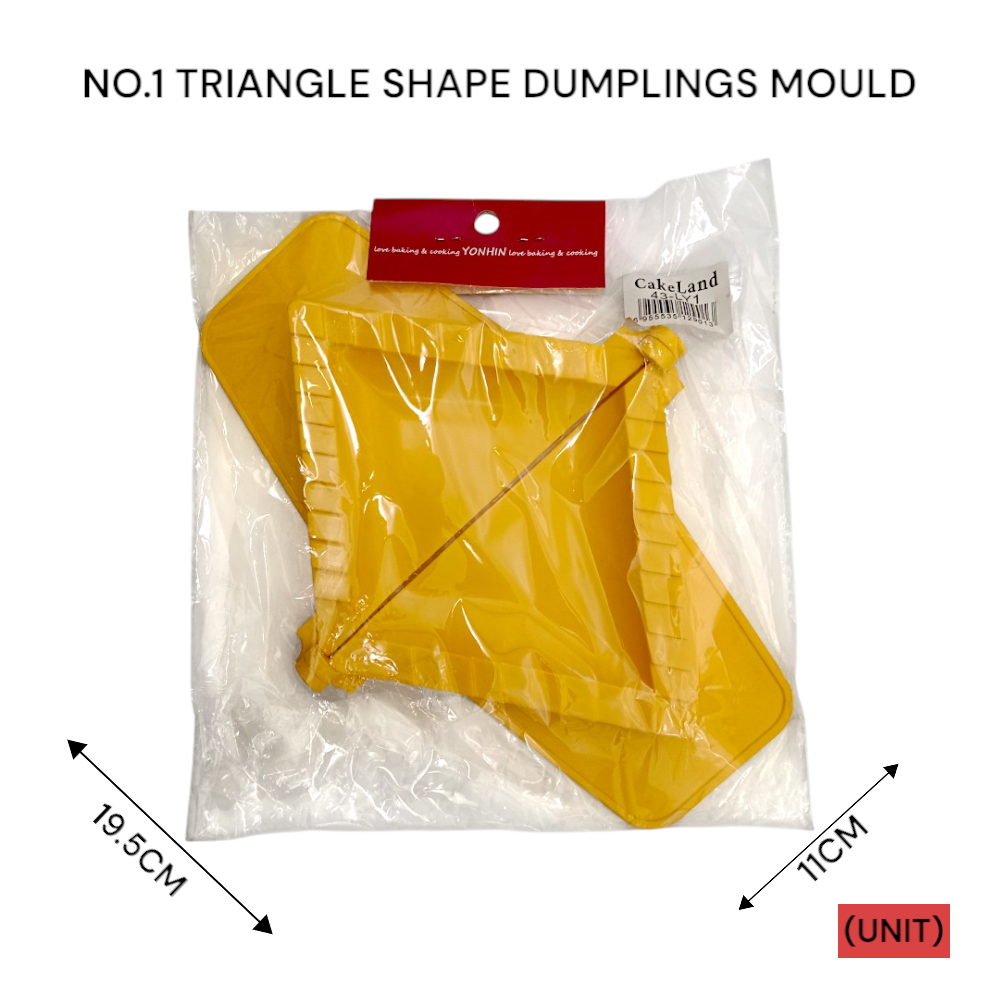 NO.1 TRIANGLE SHAPE DUMPLINGS MOULD (43-LY1) PER UNIT