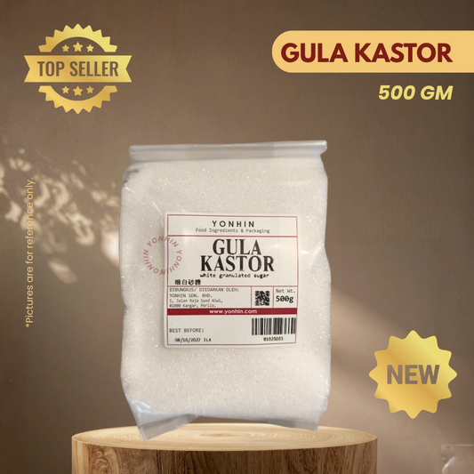 GULA KASTOR 500GM-PKT-R