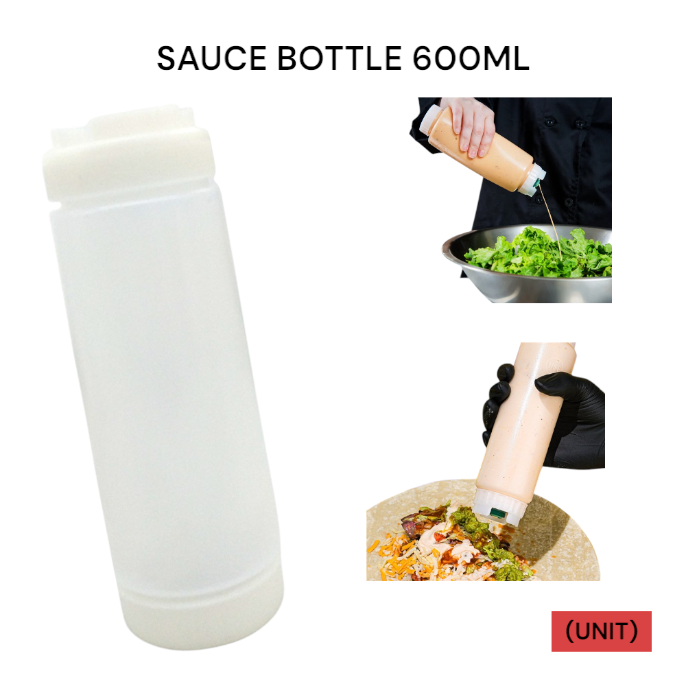 600ML SAUCE BOTTLE (PL-1027) (READY STOCK)