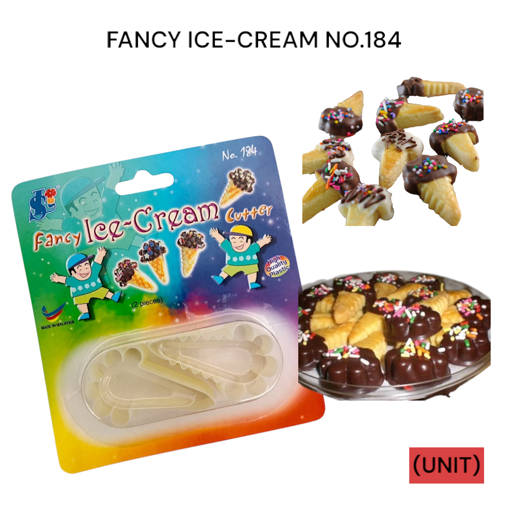 FANCY ICE-CREAM NO.184 PER UNIT