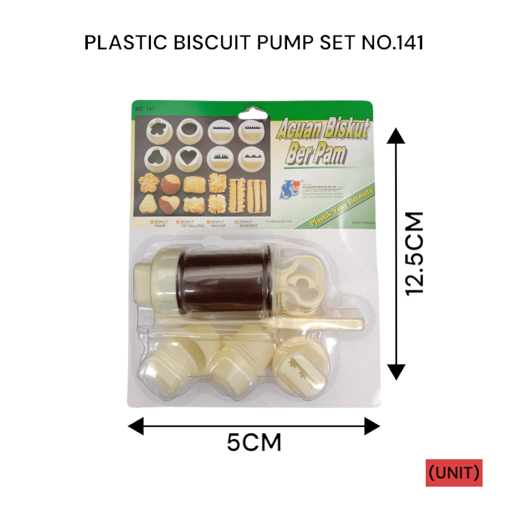 PLASTIC BISCUIT PUMP SET NO.141 PER UNIT