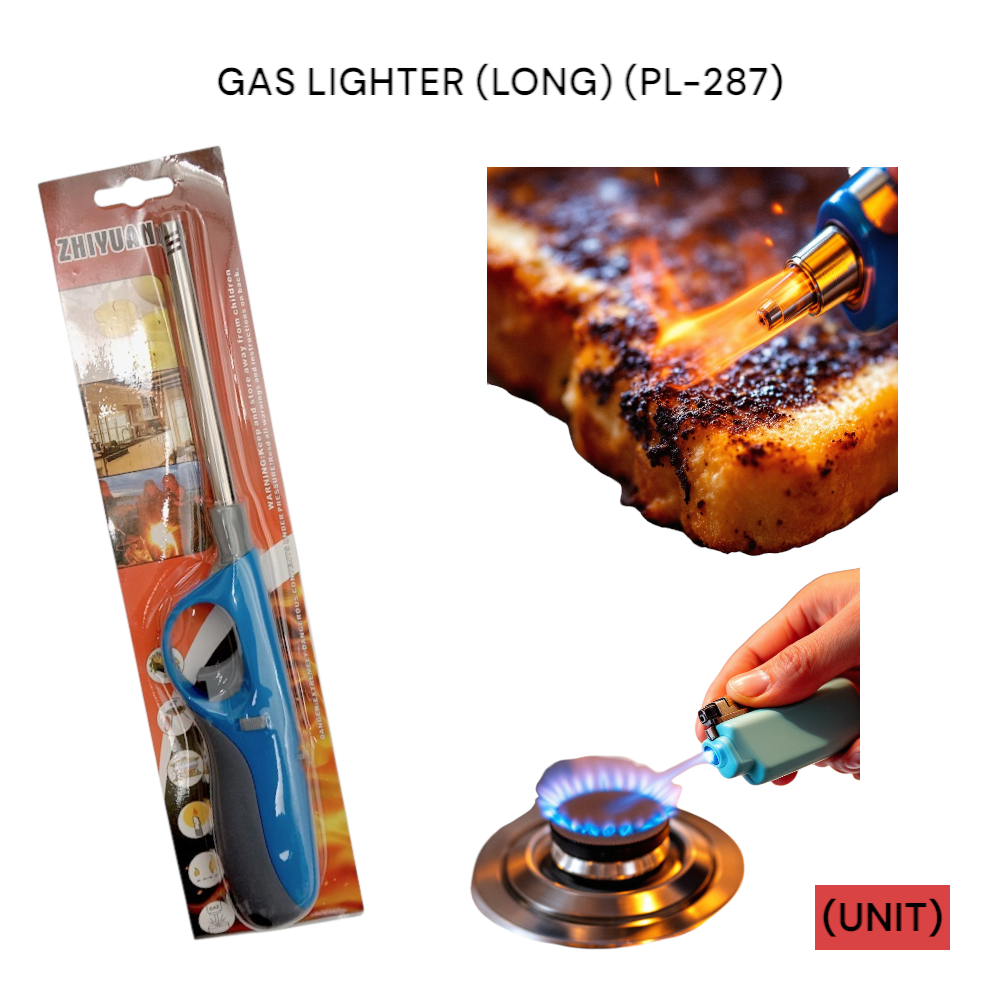 GAS LIGHTER (LONG) (PL-287) PER UNIT