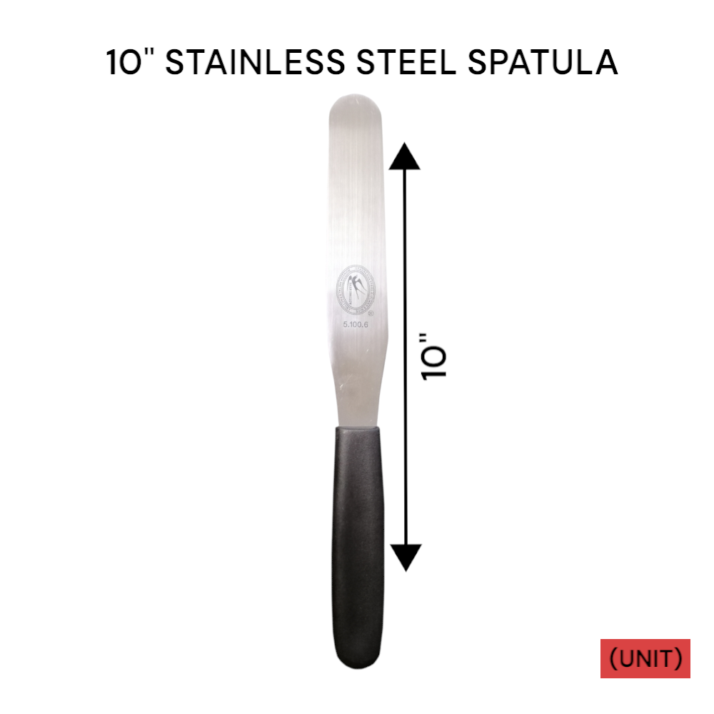 10" STAINLESS STEEL SPATULA