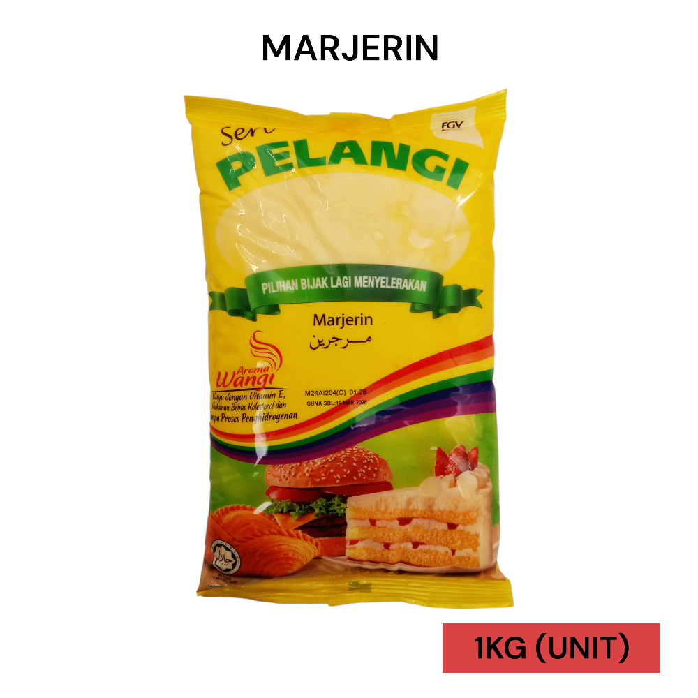 SERI PELANGI MARGERIN 1KG PER UNIT