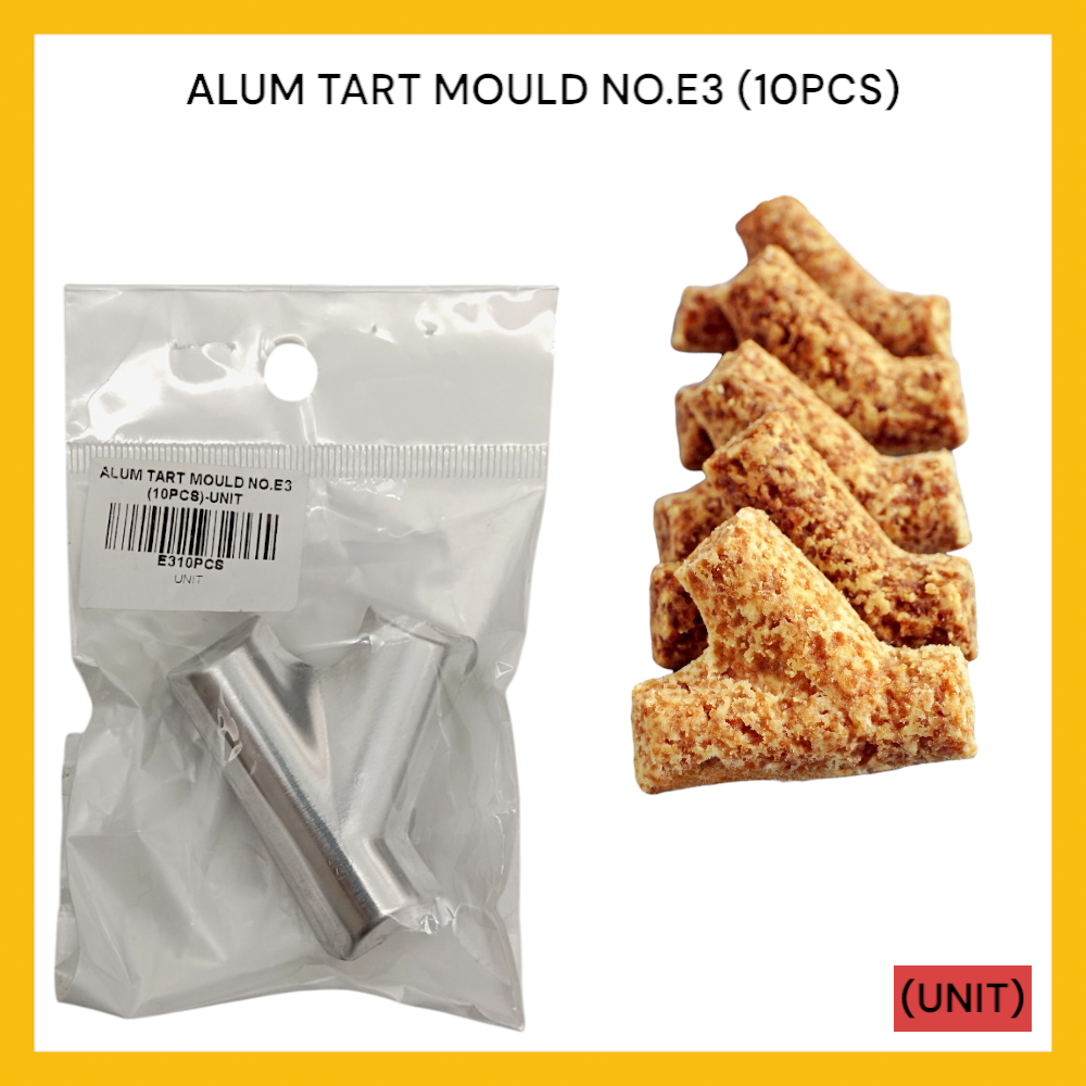 ALUM TART MOULD NO.E3 (10PCS) PER PKT