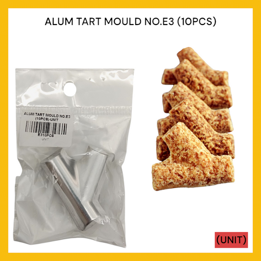 ALUM TART MOULD NO.E3 (10PCS) PER PKT