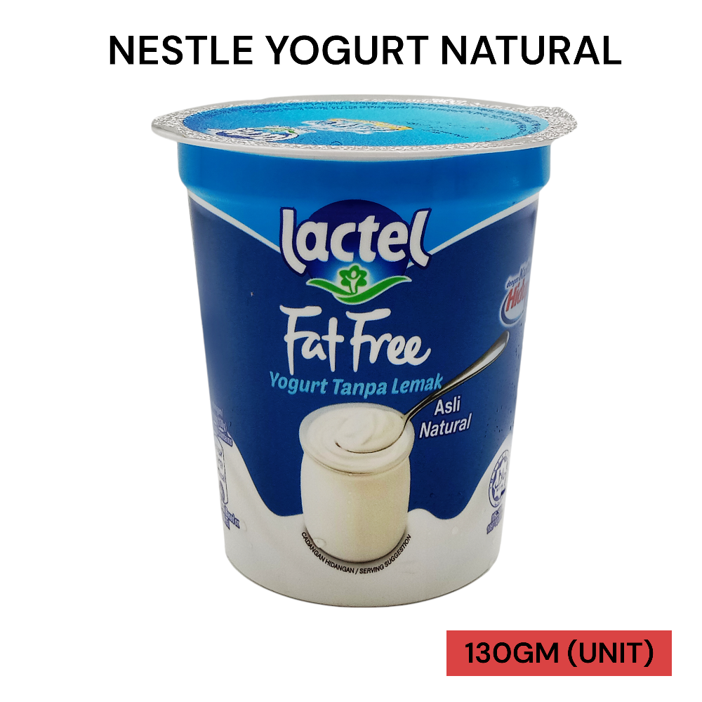 NESTLE YOGURT NATURAL 130GM PER UNIT
