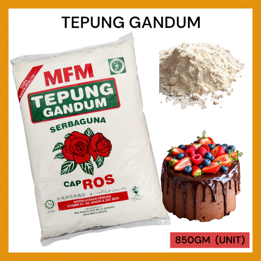MFM ROS TEPUNG GANDUM 850GM PER UNIT
