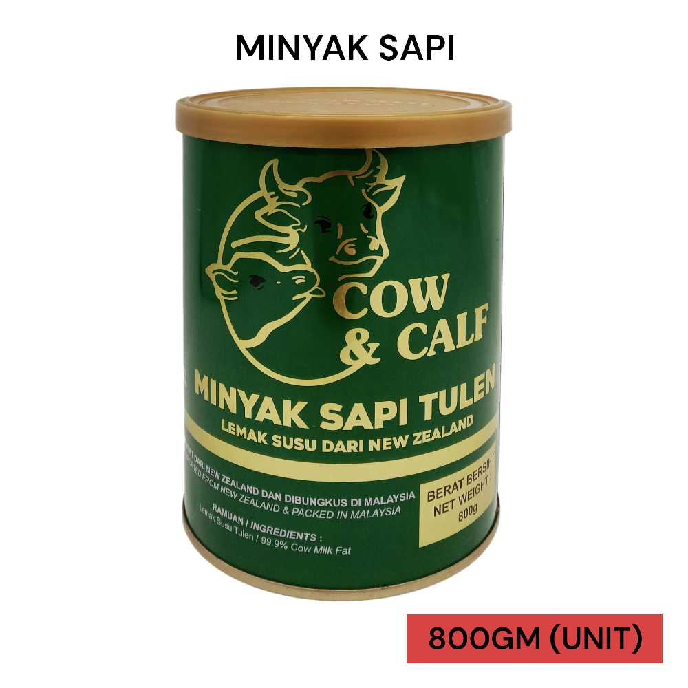 COW & CALF GHEE (MINYAK SAPI) 800GM PER UNIT