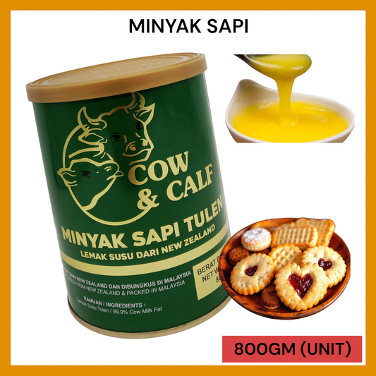 COW & CALF GHEE (MINYAK SAPI) 800GM PER UNIT
