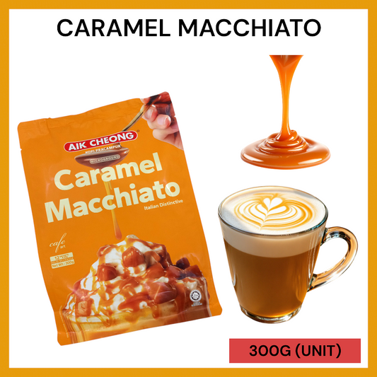 AIK CHEONG CAFE ART CARAMEL MACCHIATO 300G PER UNIT