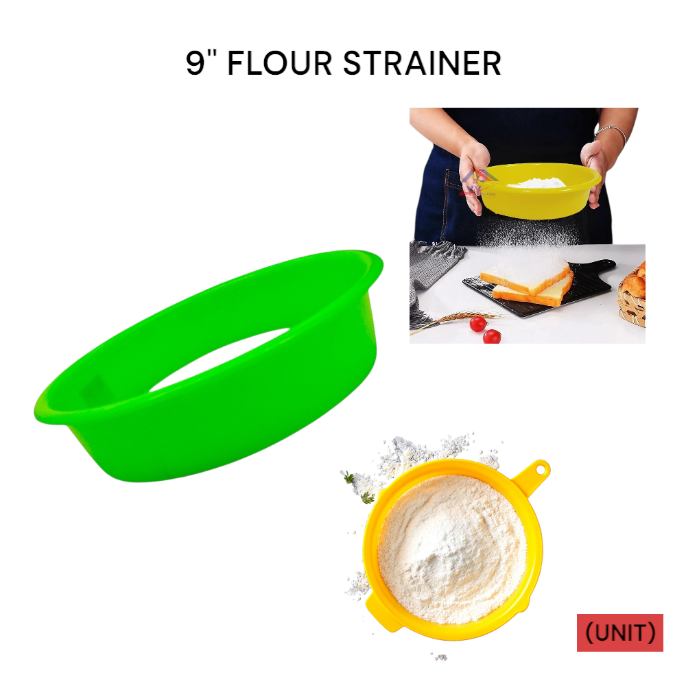 9" FLOUR STRAINER (PL-575) (READY STOCK)