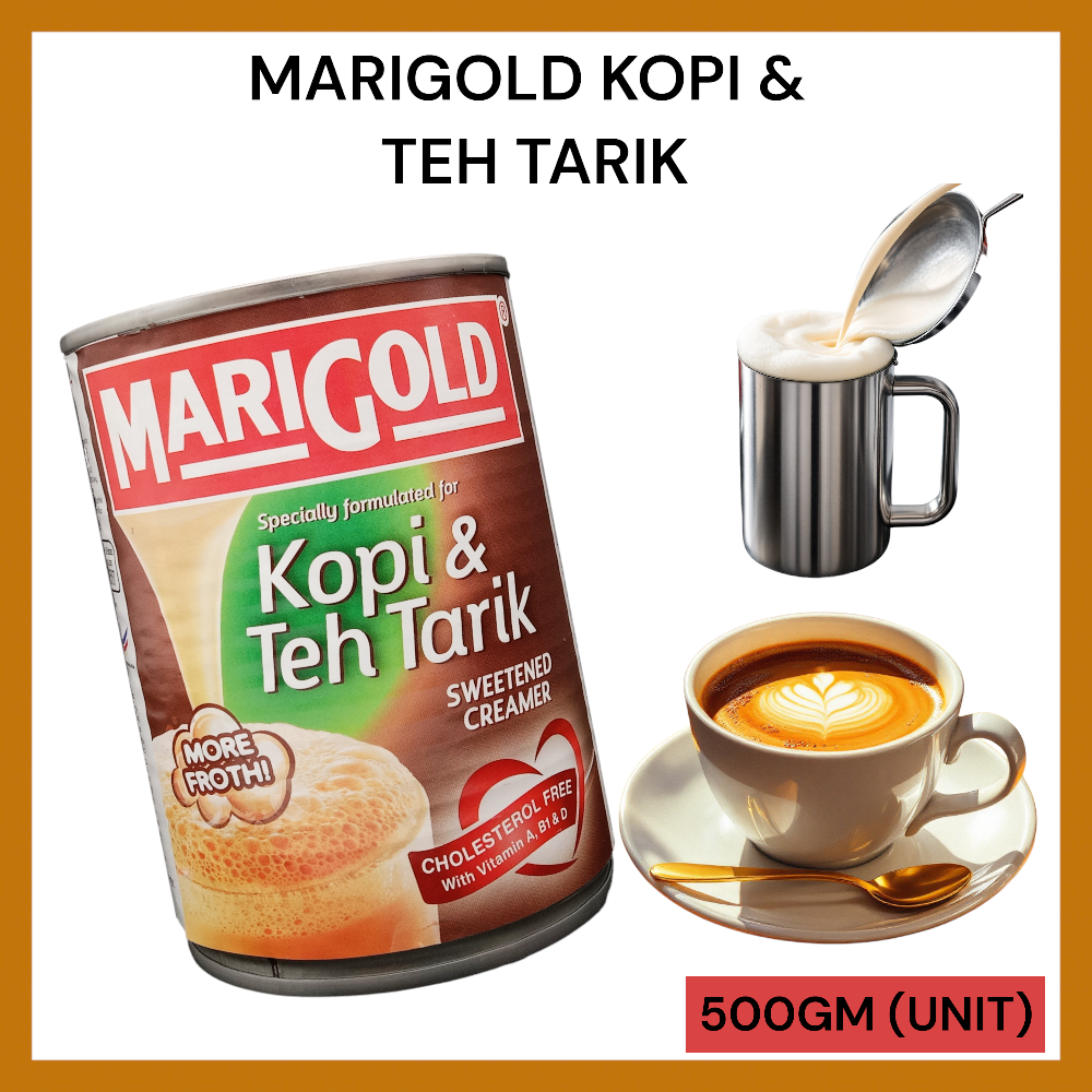 MARIGOLD KOPI & TEH TARIK 500GM PER UNIT