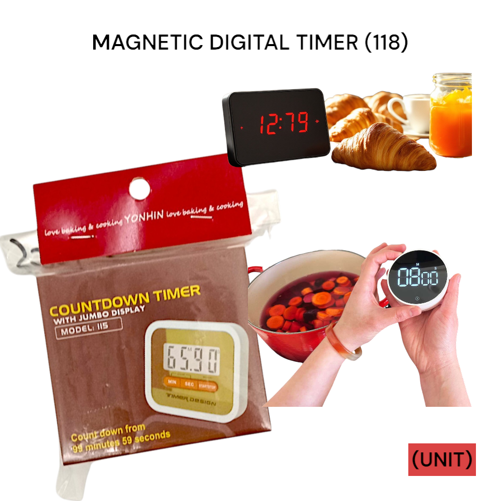 MAGNETIC DIGITAL TIMER (118) PER UNIT