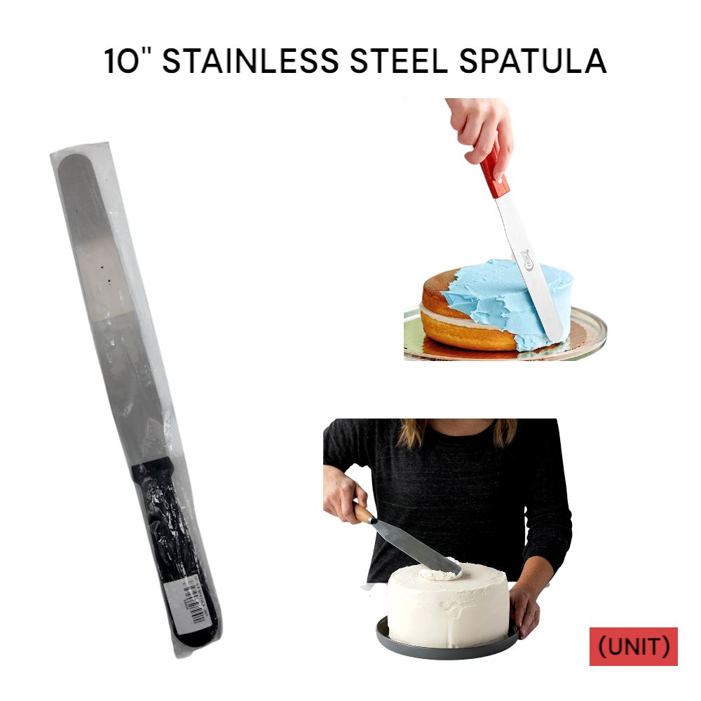 10" STAINLESS STEEL SPATULA