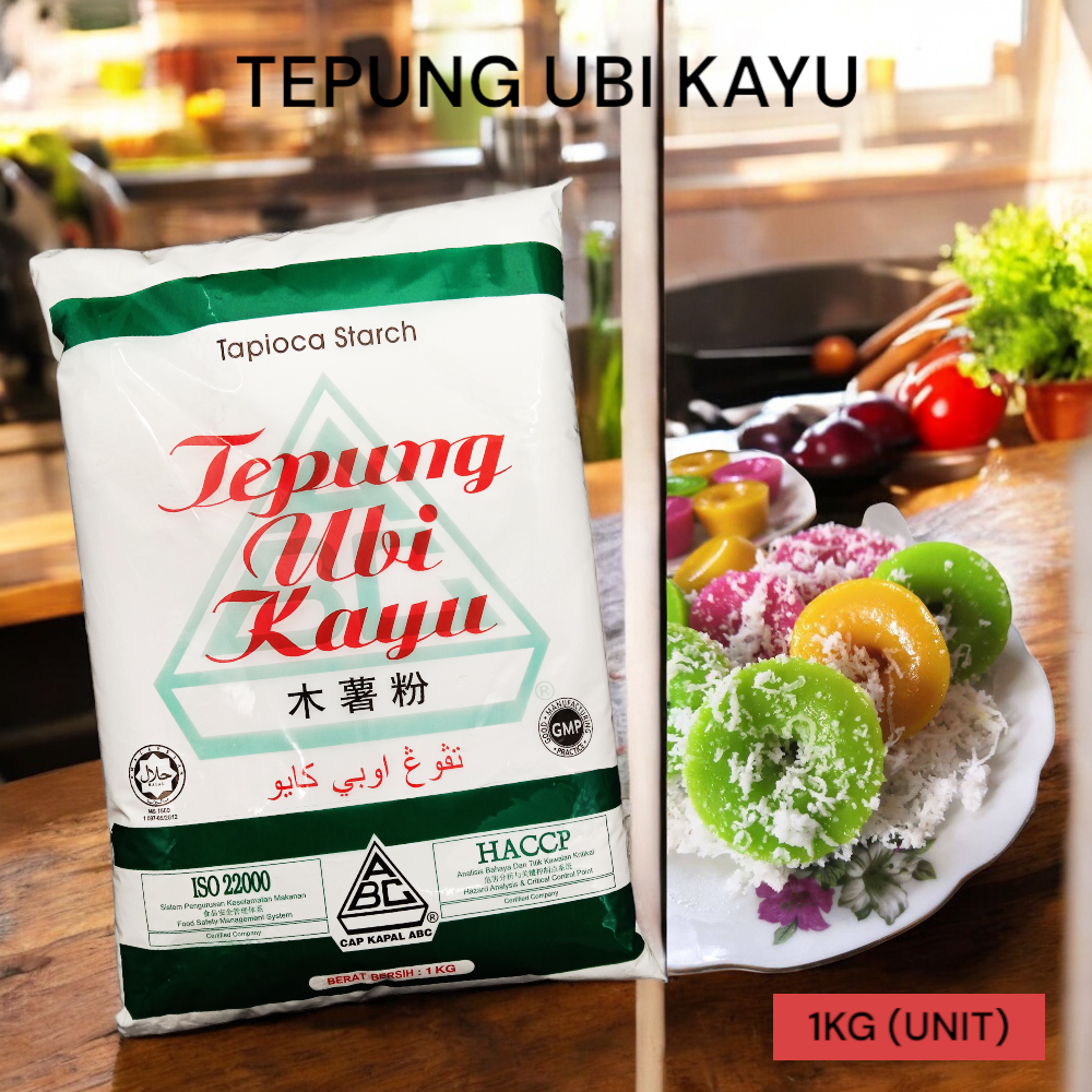 TEPUNG UBI KAYU ABC 1KG PER UNIT