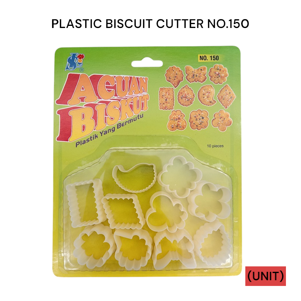 PLASTIC BISCUIT CUTTER NO.150 PER UNIT