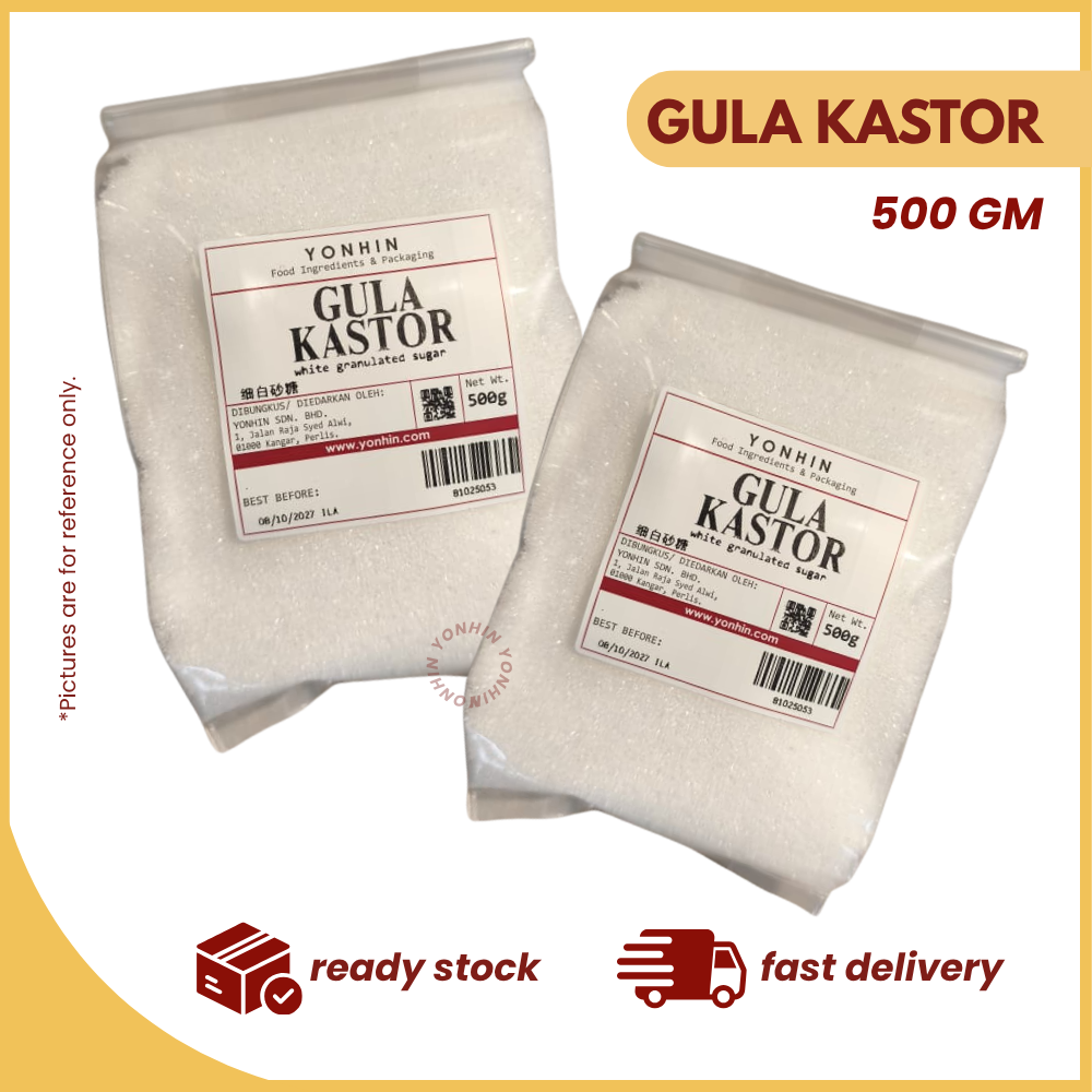 GULA KASTOR 500GM-PKT-R