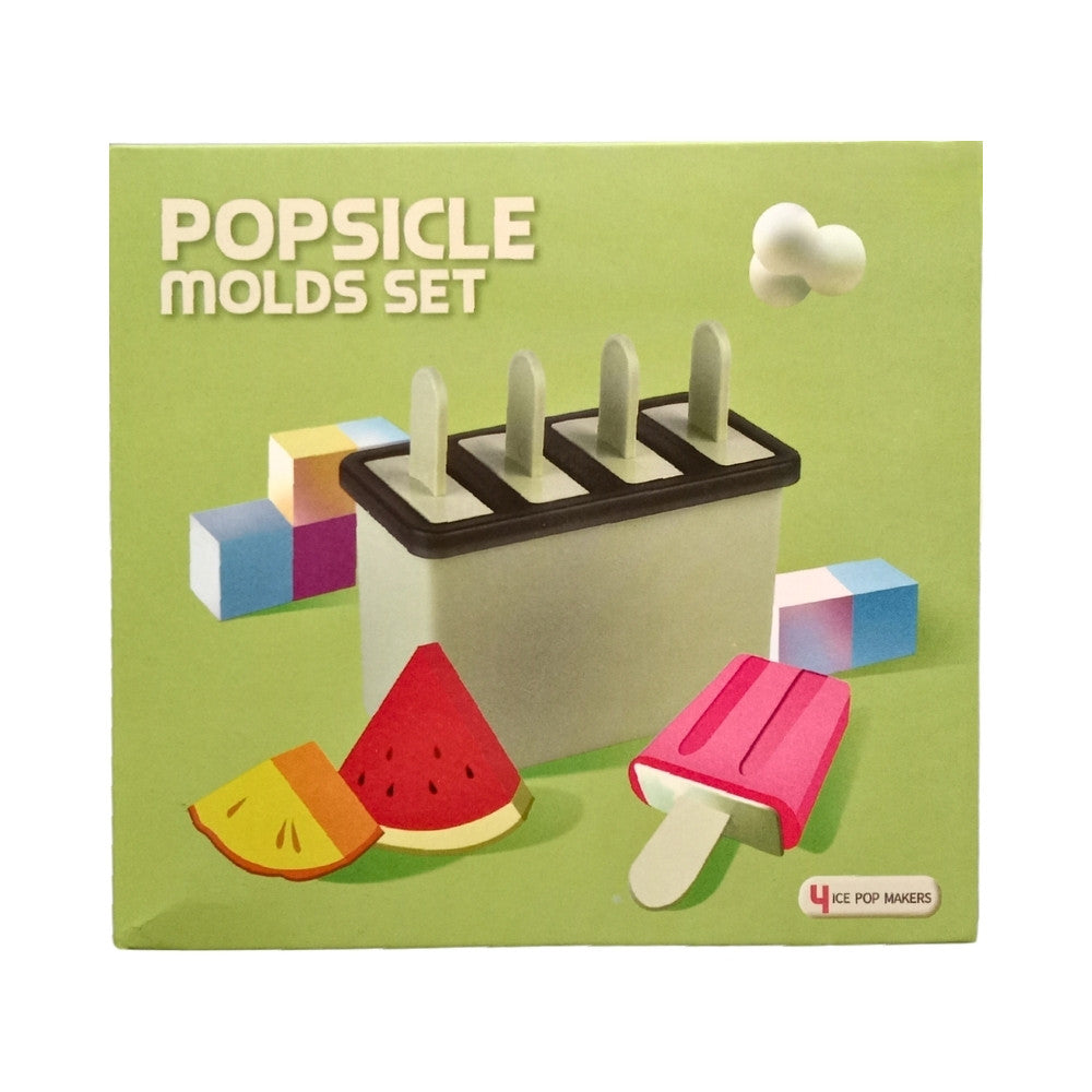 ICE CREAM POPSICLE MOLDS SET
