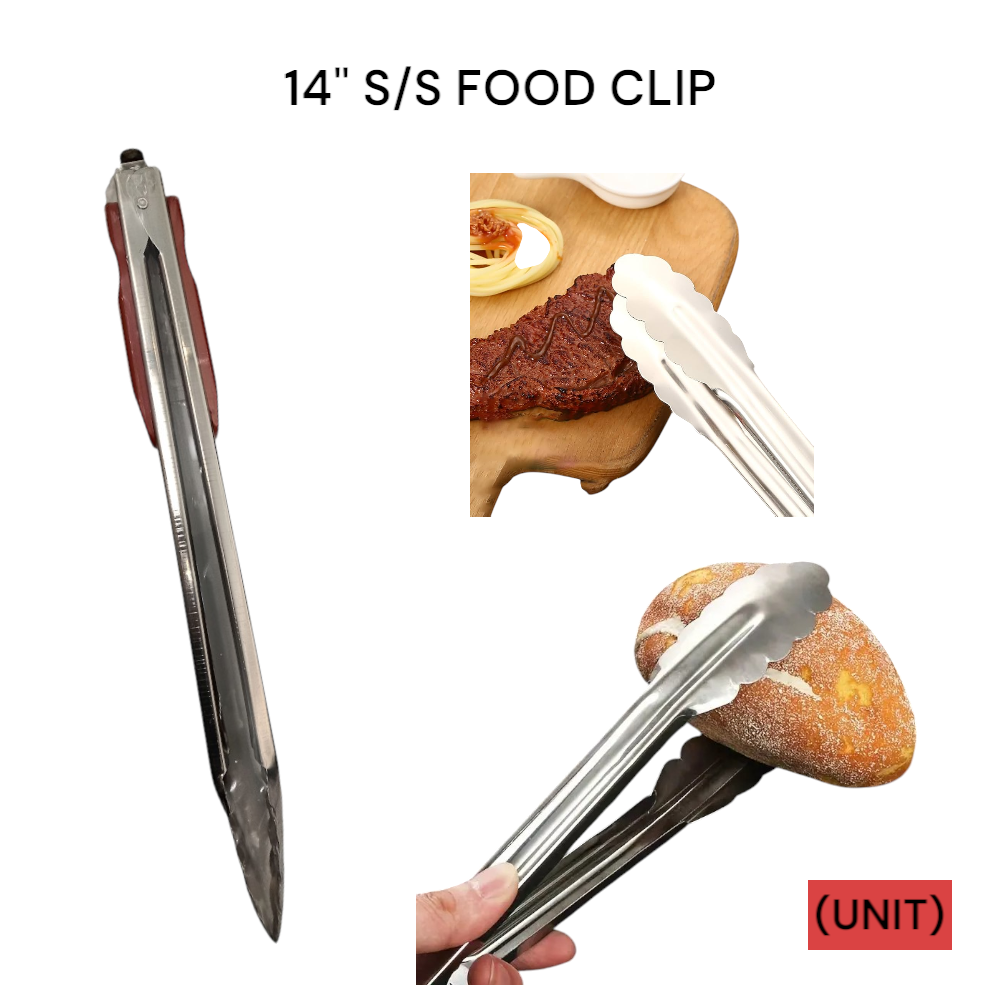 14" S/S FOOD CLIP PER UNIT