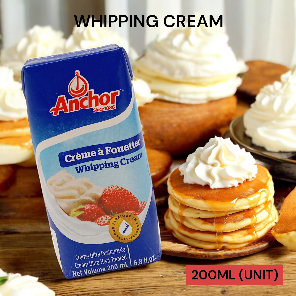 ANCHOR UHT WHIPPING CREAM 200ML PER UNIT