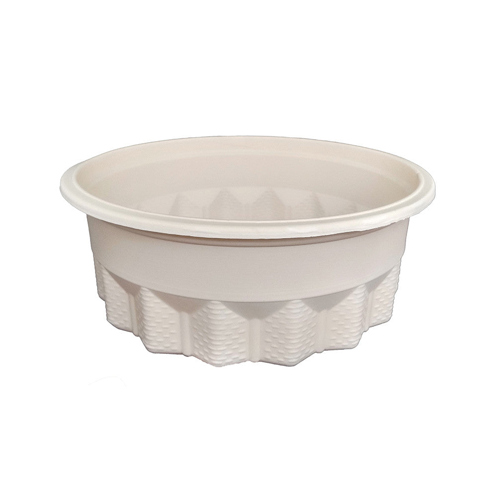 BIODEGRADABLE DISPOSABLE BOWL LUNCH BOX 800CC 30pcs Per Pack