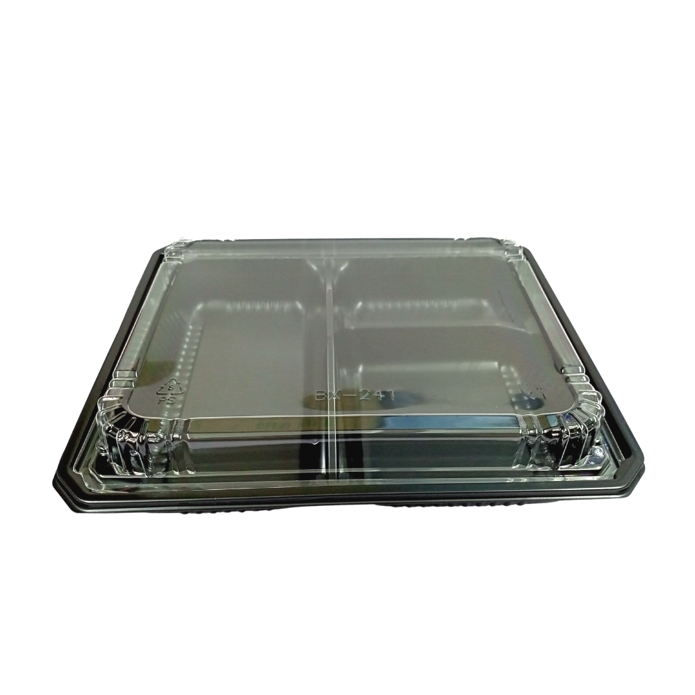 600Sets Per Carton 3 Compartment Lunch Box BX-241