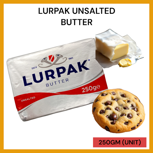 LURPAK UNSALTED BUTTER 250GM PER UNIT
