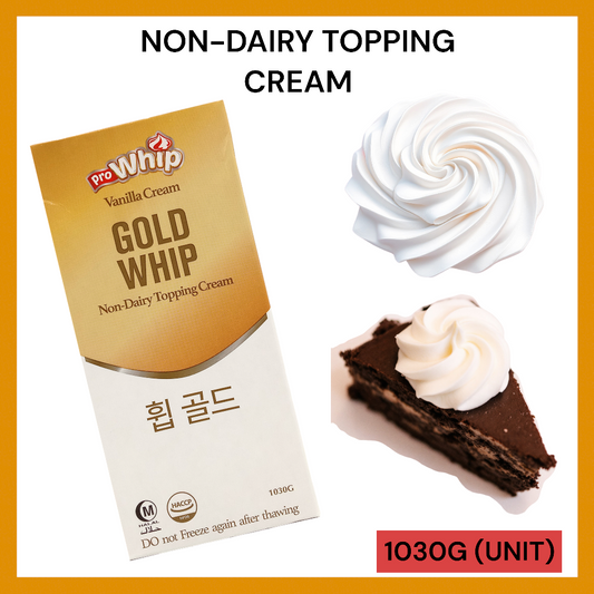 GOLD WHIP (NON-DAIRY TOPPING CREAM) 1030G PER UNIT
