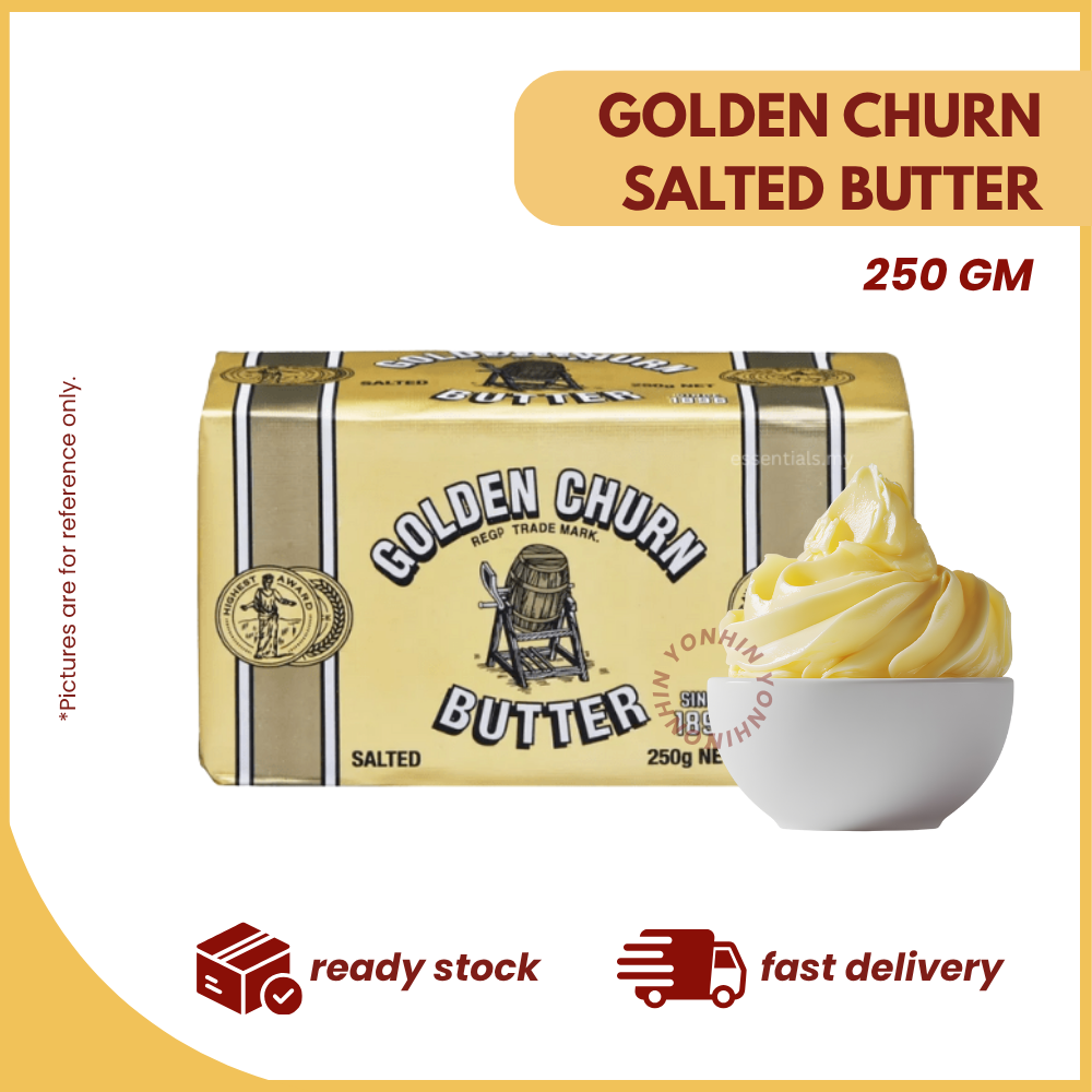GOLDEN CHURN SALTED BUTTER 250GM-UNIT