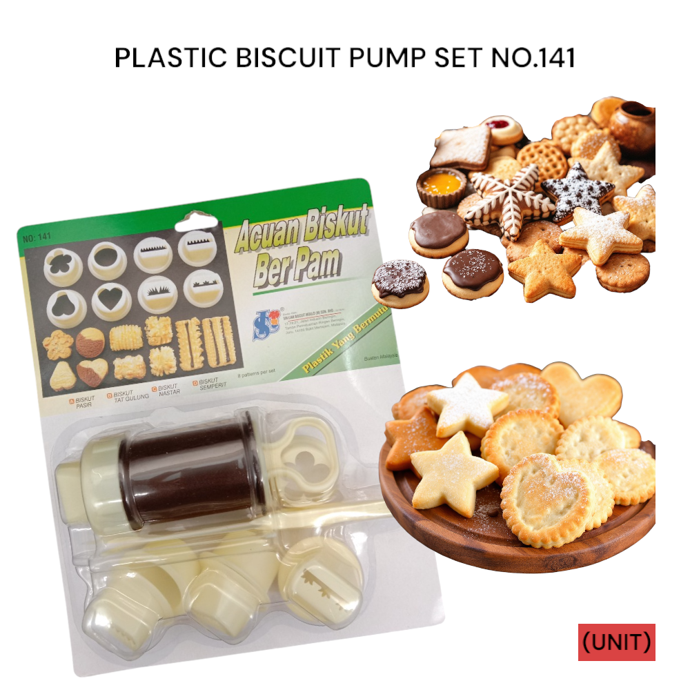 PLASTIC BISCUIT PUMP SET NO.141 PER UNIT