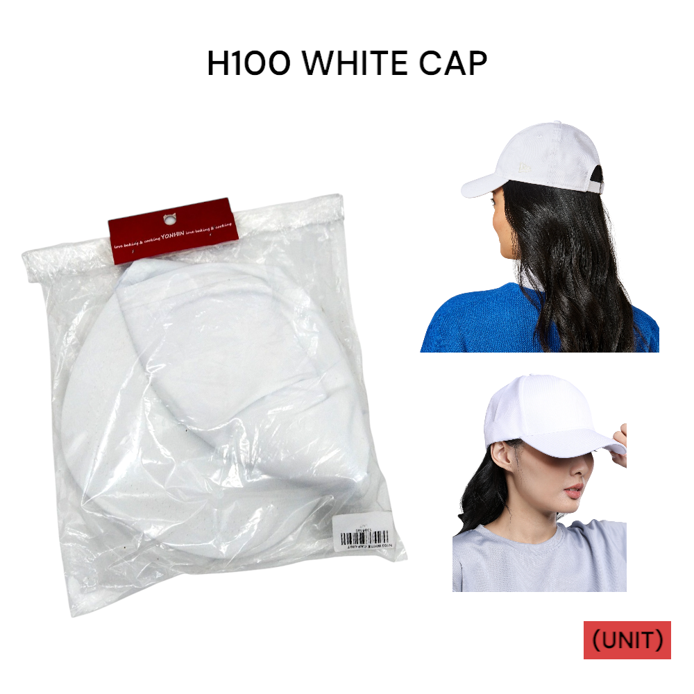 H100 WHITE CAP (CT-40) (READY STOCK)