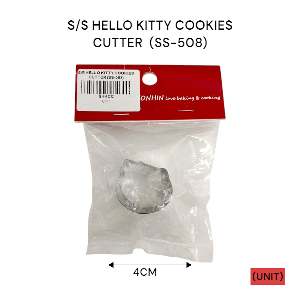 S/S HELLO KITTY COOKIES CUTTER (SS-508)