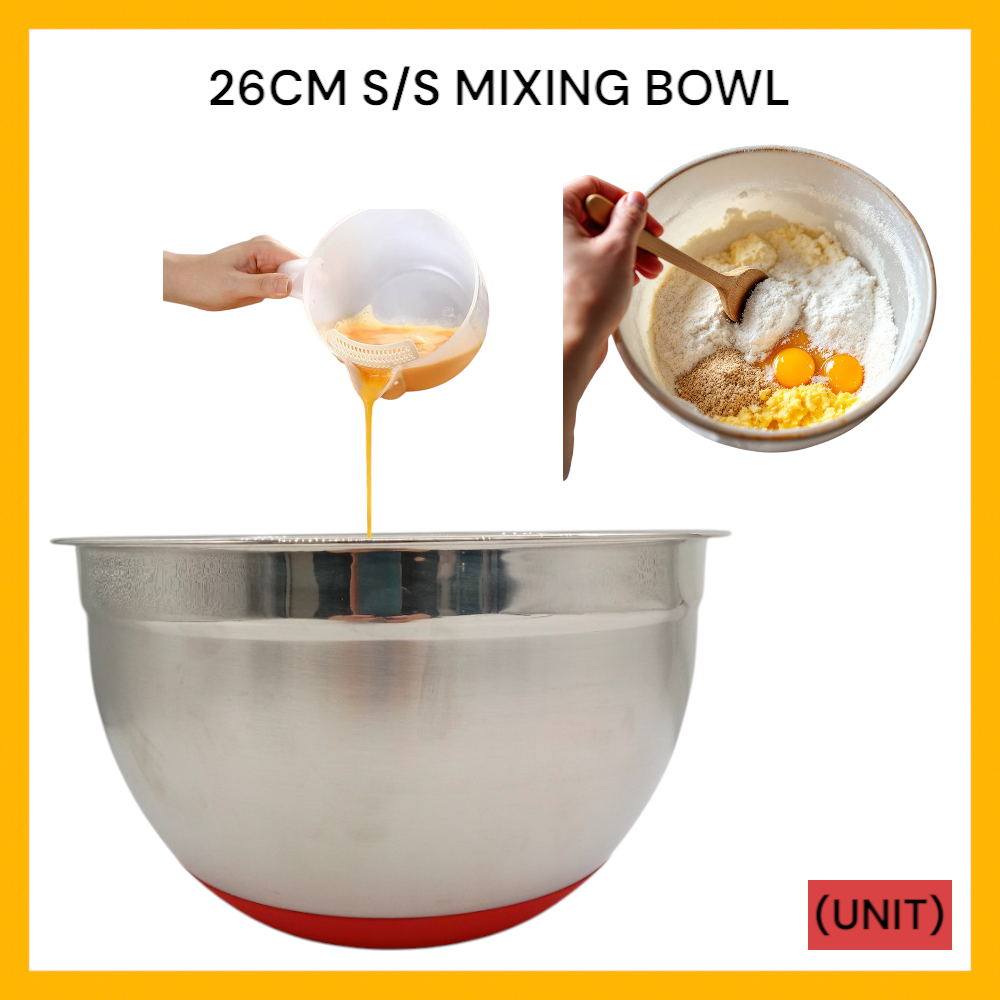 26CM S/S MIXING BOWL (SS-773) PER UNIT