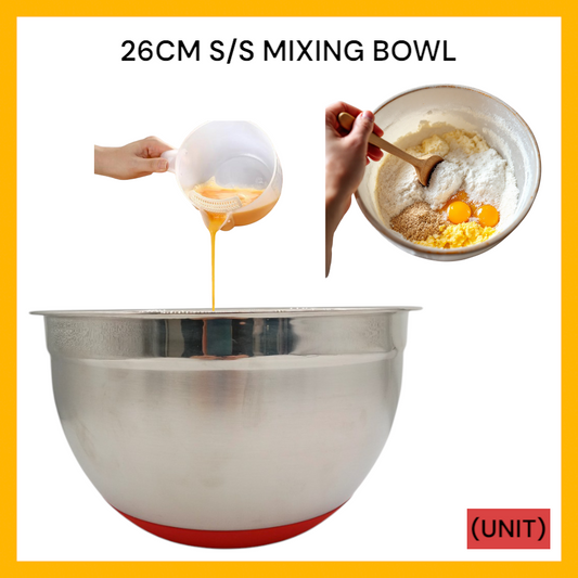 26CM S/S MIXING BOWL (SS-773) PER UNIT