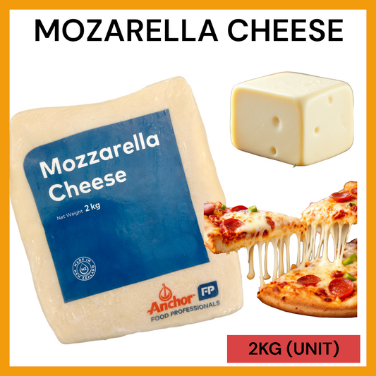 ANCHOR MOZZARELLA CHEESE (BLOCK) 2KG PER UNIT