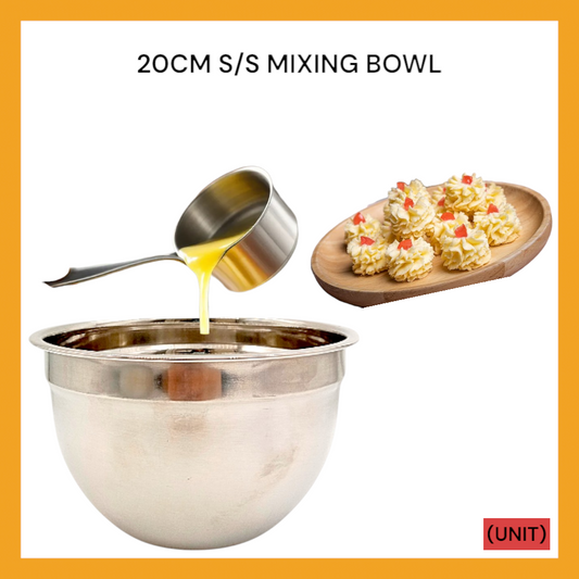 20 CM S/S MIXING BOWL (73-SS20) PER UNIT
