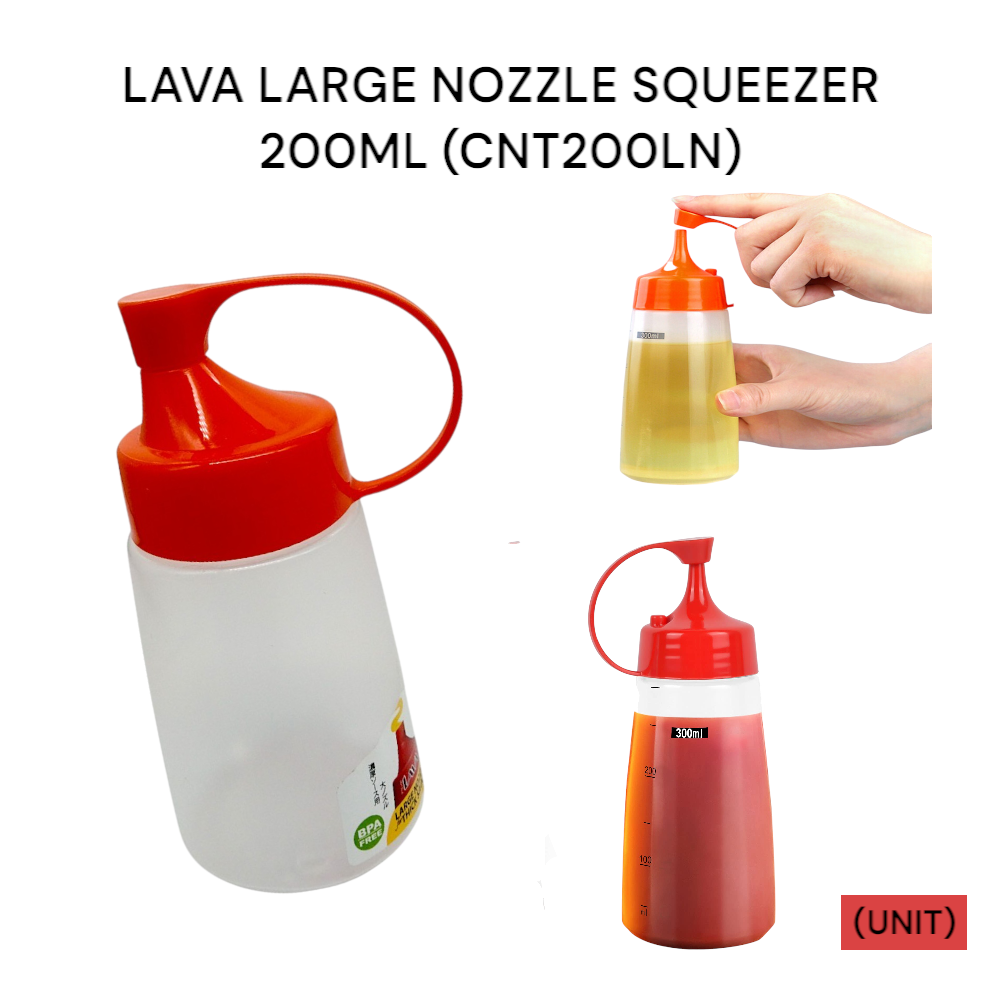200ML LAVA LARGE NOZZLE SQUEEZER (CNT200LN)
