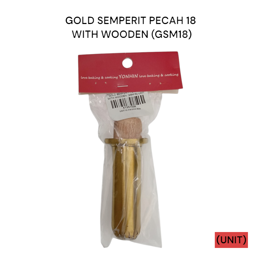 GOLD SEMPERIT PECAH 18 WITH WOODEN (GSM18) PER UNIT