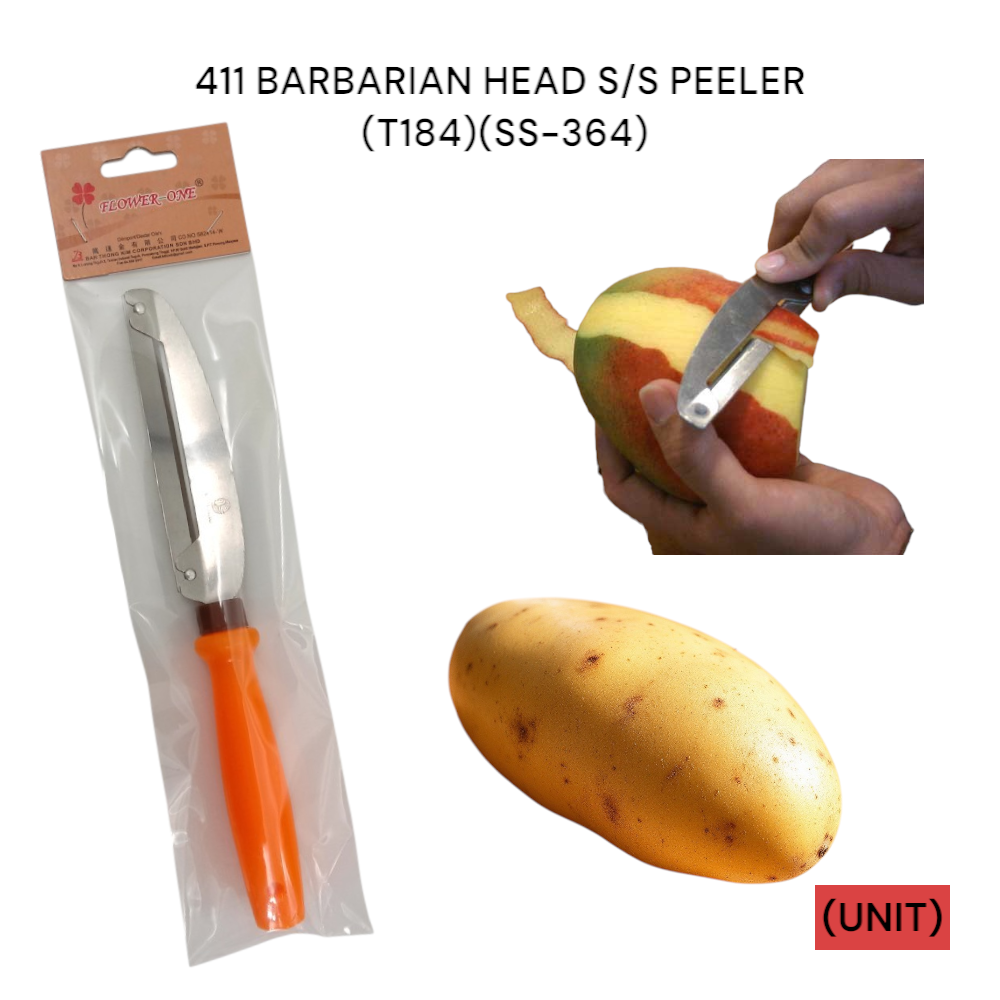 411 BARBARIAN HEAD S/S PEELER (T184) (SS-364) PER UNIT