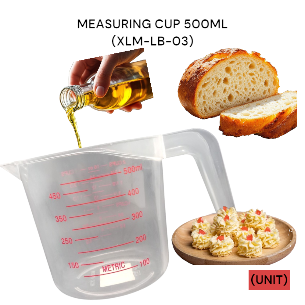 MEASURING CUP 500ML (XLM-LB-03) PER UNIT