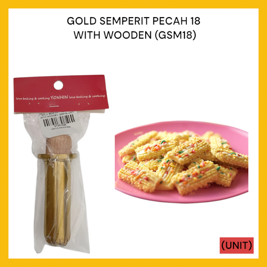 GOLD SEMPERIT PECAH 18 WITH WOODEN (GSM18) PER UNIT