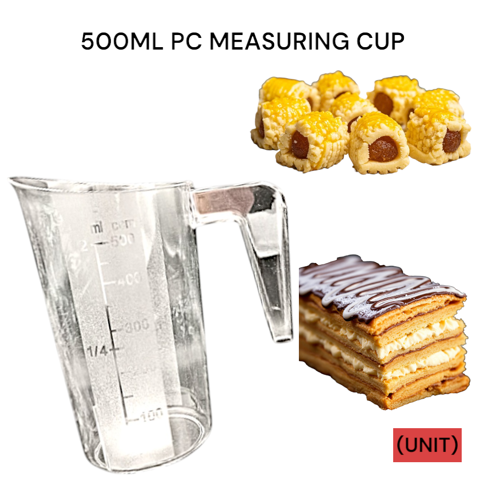 500ML PC MEASURING CUP (PL-1031) PER UNIT