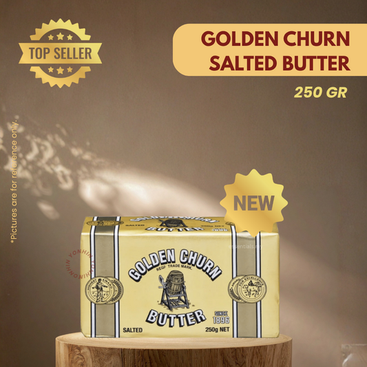 GOLDEN CHURN SALTED BUTTER 250GM-UNIT