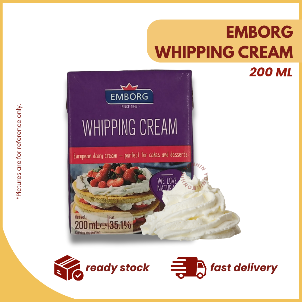 EMBORG WHIPPING CREAM 200ML-UNIT